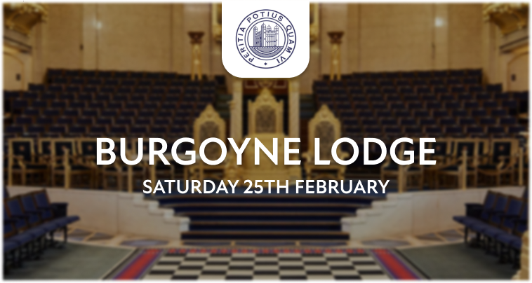 Burgoyne Lodge 902 February Meeting