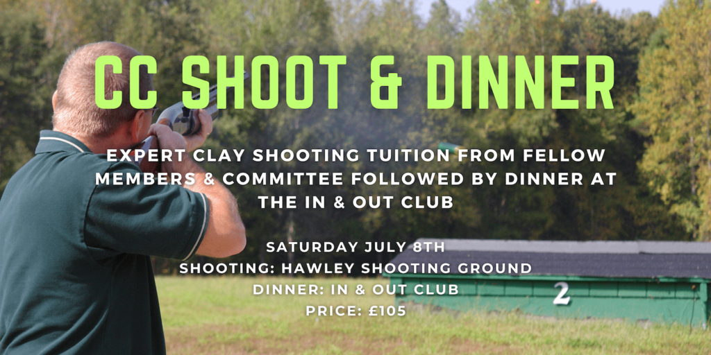 Connaught Club annual Clay Shoot and Dinner – 8th July