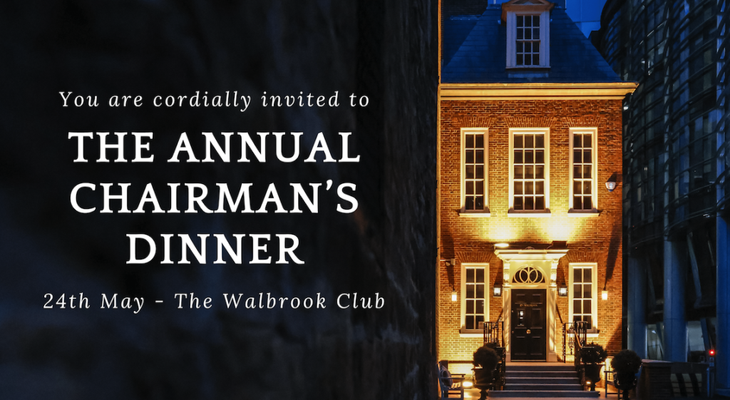 Chairmans’s Dinner 2024 – 24th May